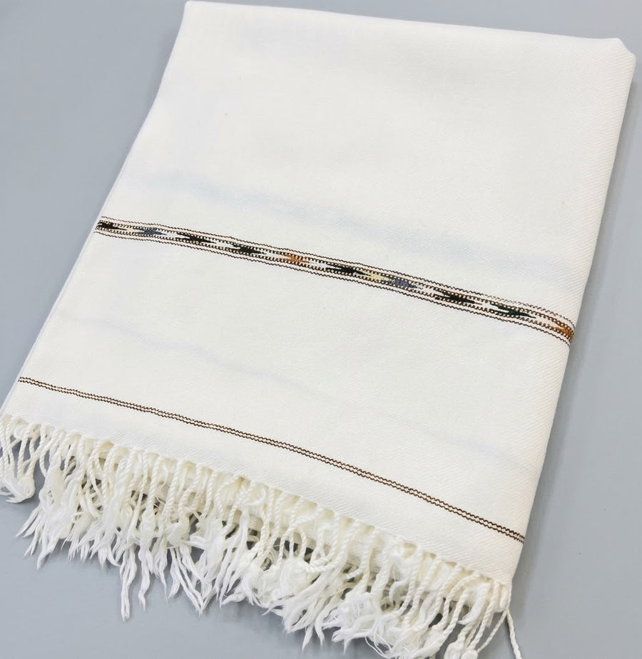 Handmade Islampuri Swati Shawl | 100% Australian Wool