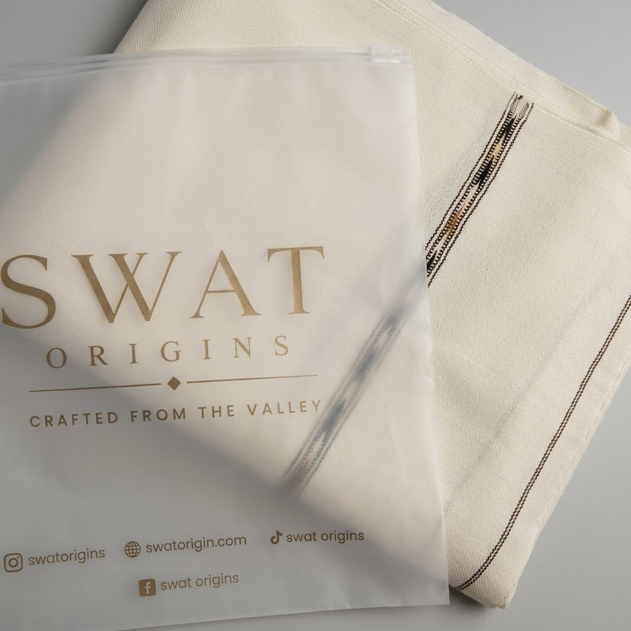 Handmade Islampuri Swati Shawl | 100% Australian Wool