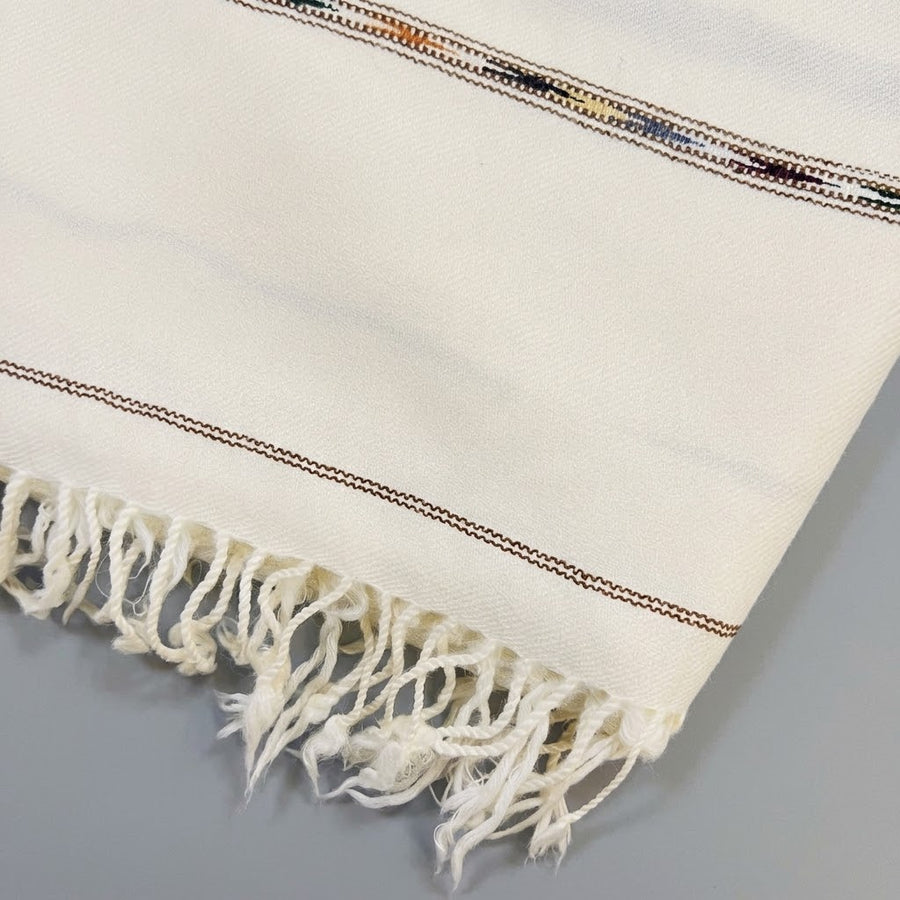 Handmade Islampuri Swati Shawl | 100% Australian Wool