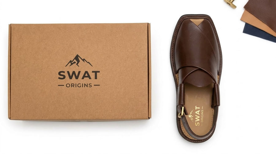 Smart Zalmi Peshawari Chappal – Dark Chocolate Brown