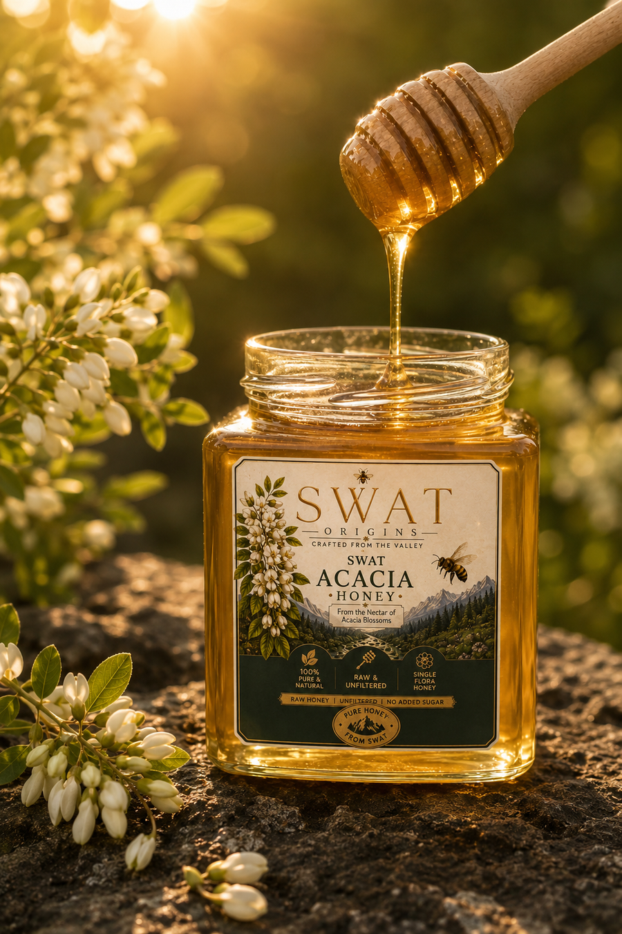 Swat Acacia Honey