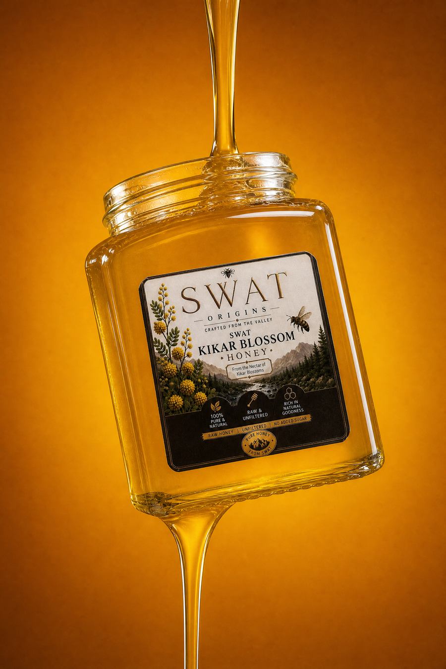 Swat Kikar Blossom Honey